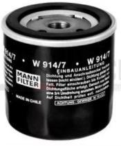MANN W9147 - FILTRO DE ACEITE
